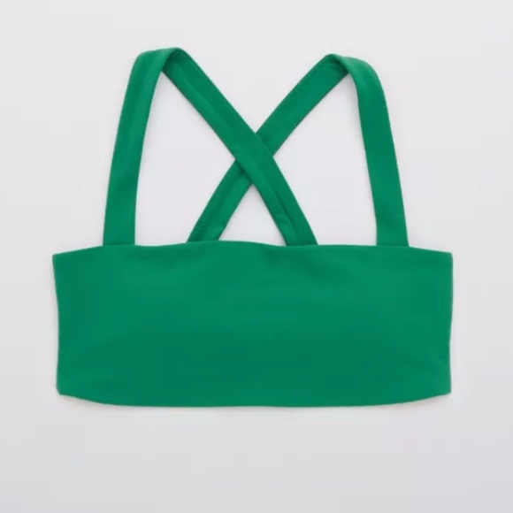 NWOT OFFLINE By Aerie Real Me Xtra Square Neck Sports Bra - Picture 3 of 9